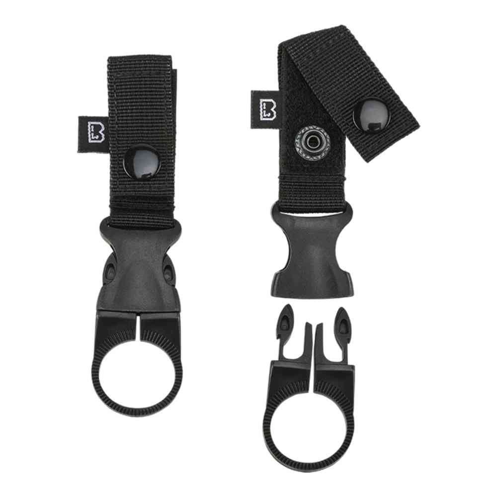 Brandit - Belt and Molle Loop Bottle Holder 2 Pack Accessoire molle - One size - Noir